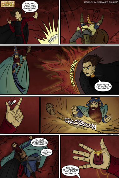 Issue 47, “Algerbane’s Amulet”