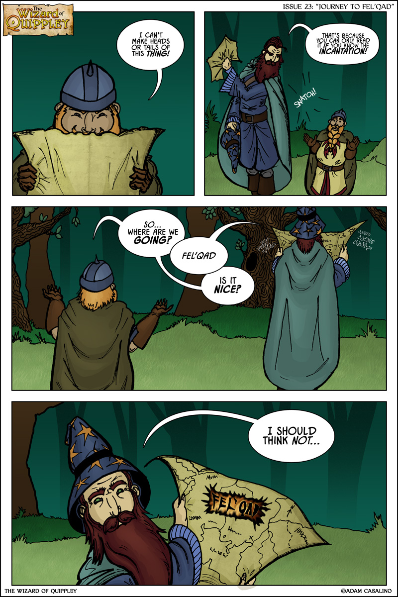 Issue 23: “Journey to Fel’Qad” Issue 23: “Journey to Fel’Qad”