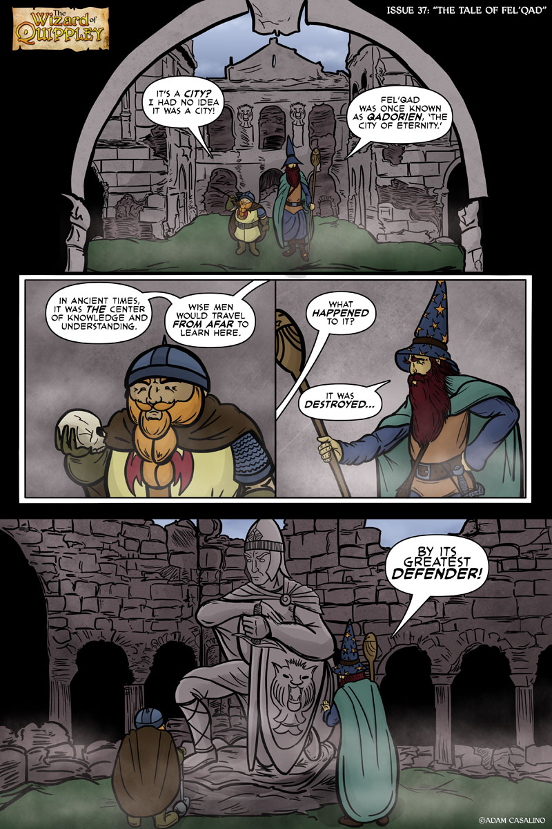 Issue 37, “The Tale of Fel’Qad” Issue 37, “The Tale of Fel’Qad”
