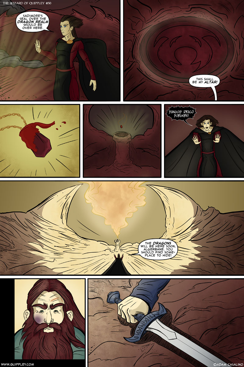 Issue 50, “Mordred’s Moment”
