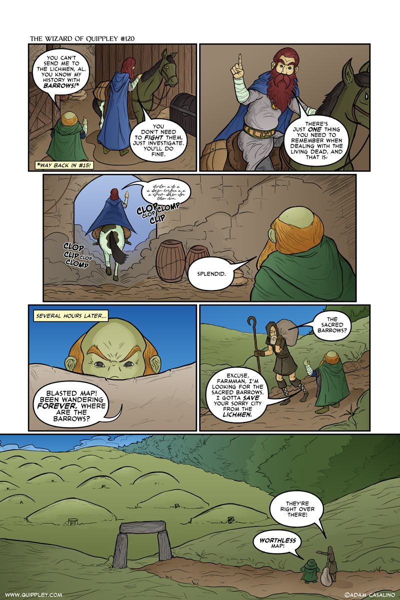 Issue 120: “A Dwarf’s Dilemma”